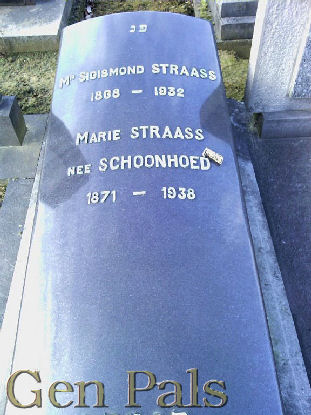Straass, Sigismond and Marie (nee Schoonhoed)